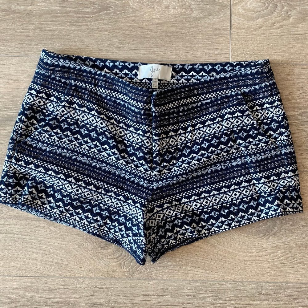 Joie crochet patterned shorts